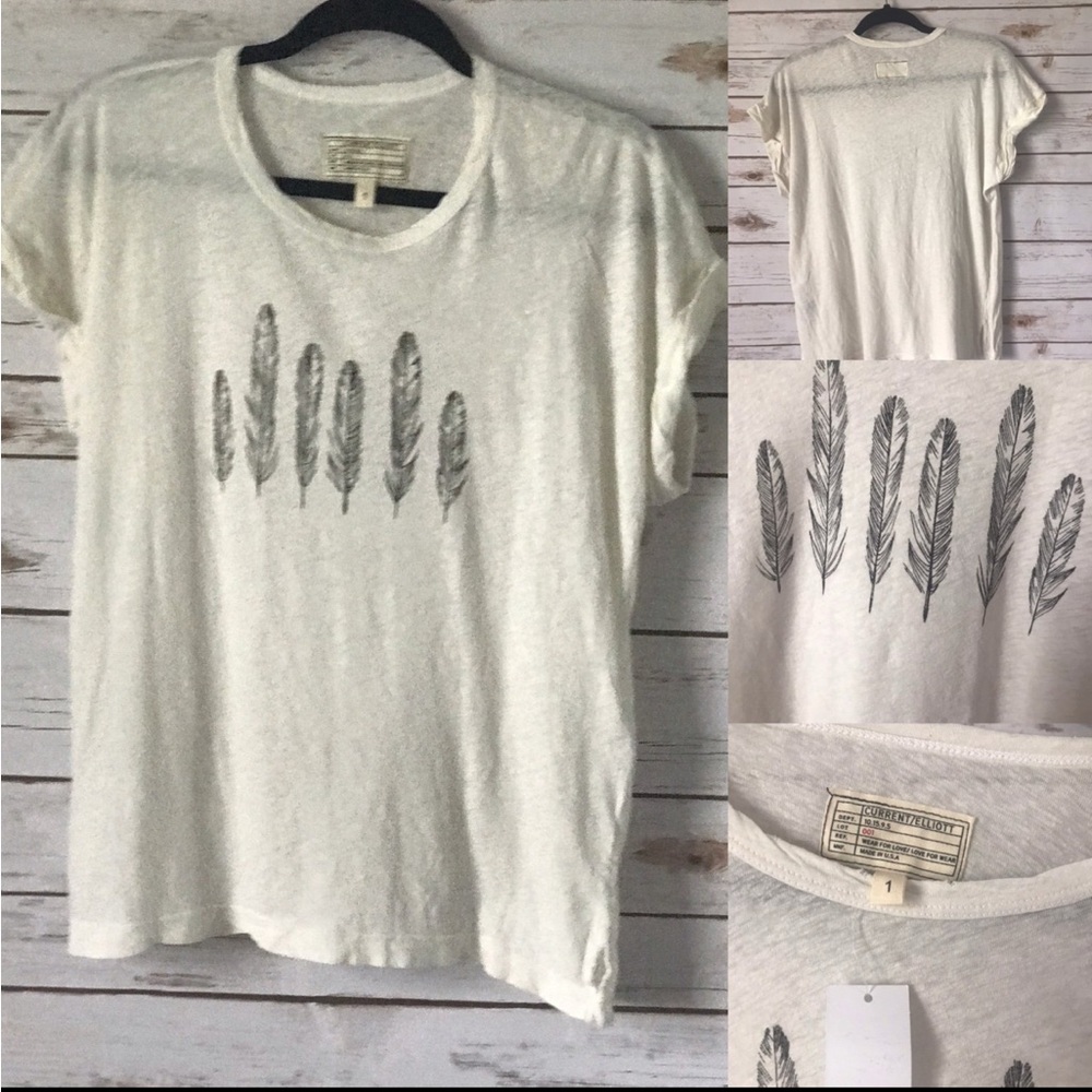 Current Elliott NWT Size 1 ladies top